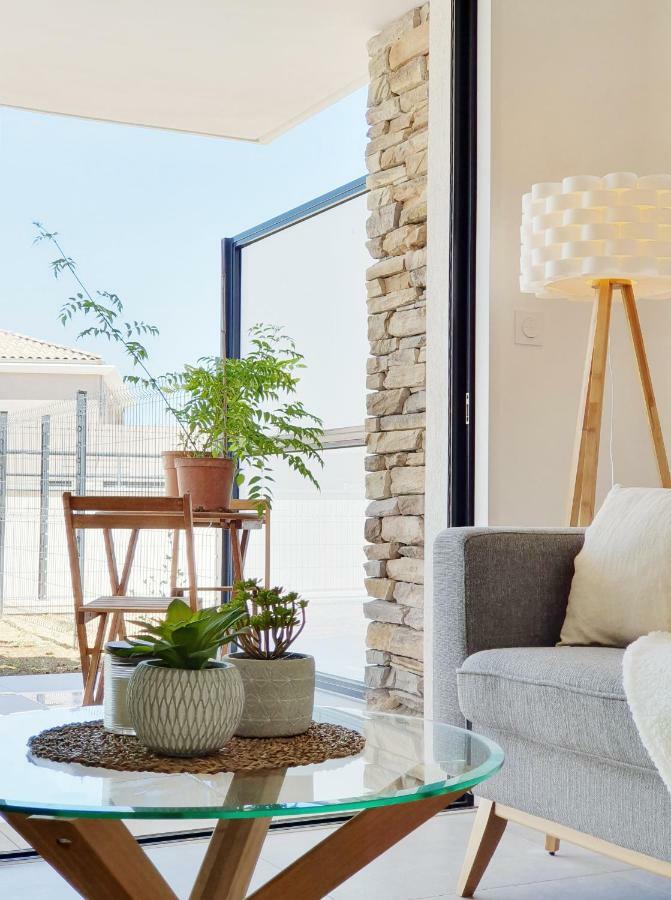 T2 Neuf Avec Jardin Et Terrasse - Proche Des Plages Сен Сир сюр Мер Екстериор снимка