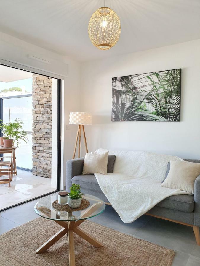 T2 Neuf Avec Jardin Et Terrasse - Proche Des Plages Сен Сир сюр Мер Екстериор снимка